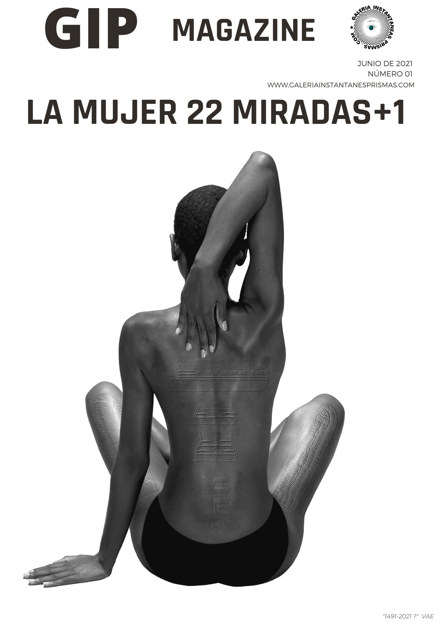 GIP MAGACÍN, Primera edición. «LA MUJER 22 MIRADAS + 1»